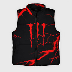 Мужской жилет Monster energy storm red, цвет: 3D-черный