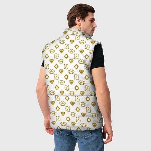 Мужской жилет Узор как у девушки из Gta 6 / 3D-Черный – фото 4