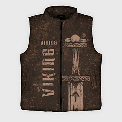 Мужской жилет Меч викинга, цвет: 3D-черный