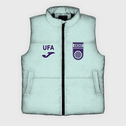 Мужской жилет Фк Уфа - мятный цвет и текстура, цвет: 3D-черный
