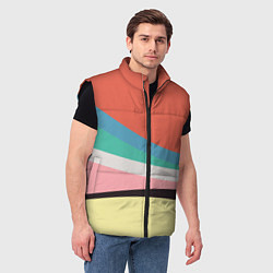 Мужской жилет Спектр июнь, цвет: 3D-черный — фото 2