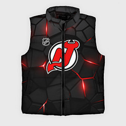 Мужской жилет Нью Джерси Девилз - плиты с подсветкой, цвет: 3D-черный
