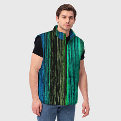 Мужской жилет Цветовая палитра, цвет: 3D-черный — фото 2