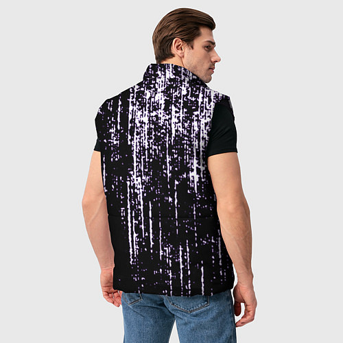 Мужской жилет Shade purple / 3D-Черный – фото 4