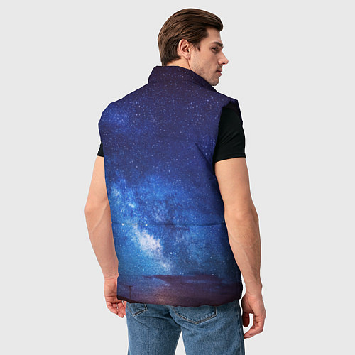Мужской жилет Flawless Space / 3D-Черный – фото 4