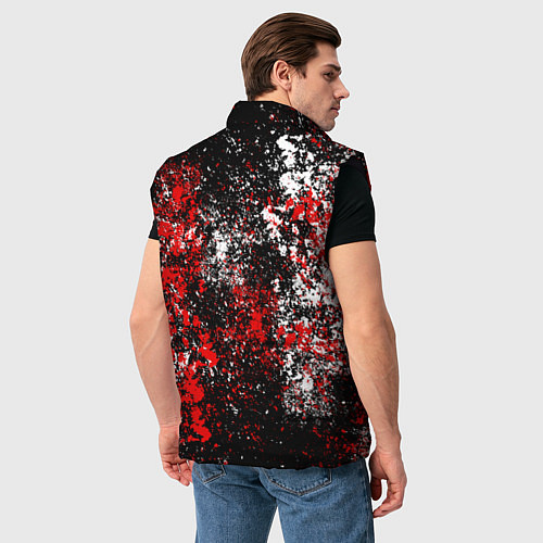 Мужской жилет Торонто Рэпторс - цветовой хаос / 3D-Черный – фото 4