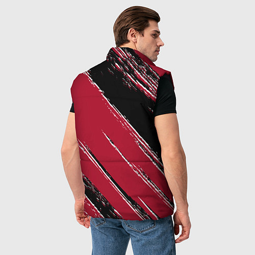 Мужской жилет Трэйл Блэйзерс - цвета команды / 3D-Черный – фото 4