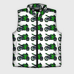 Мужской жилет Motorbike green