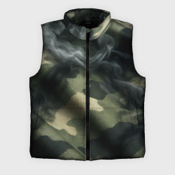 Мужской жилет Камуфляжная ткань с дымом