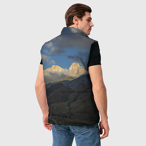 Мужской жилет Массив Метеген / 3D-Черный – фото 4