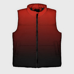 Мужской жилет Red gradient, цвет: 3D-черный