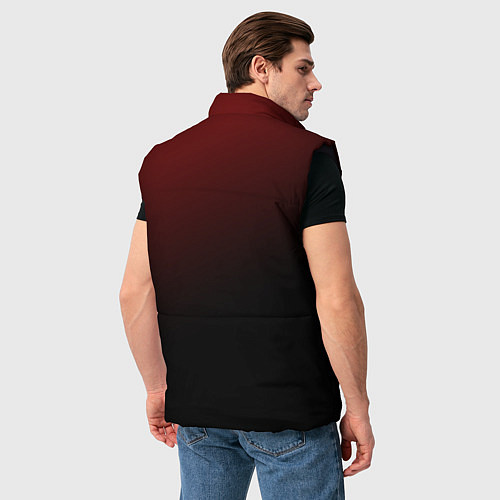 Мужской жилет AcDc - gradient / 3D-Черный – фото 4