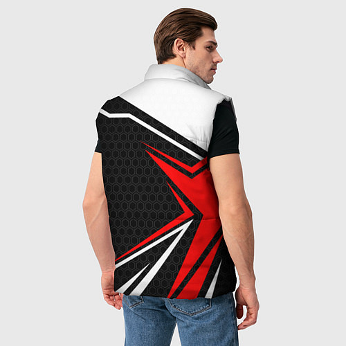 Мужской жилет Umbrella - red uniform / 3D-Черный – фото 4
