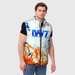 Мужской жилет Dayz огненное пламя, цвет: 3D-черный — фото 2