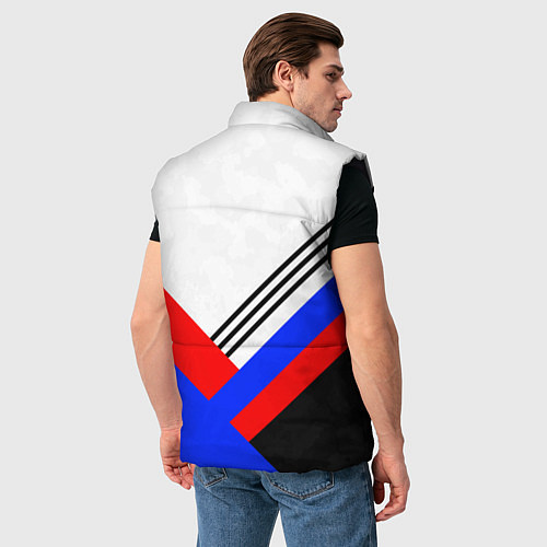 Мужской жилет Федерация бокса - Россия / 3D-Черный – фото 4