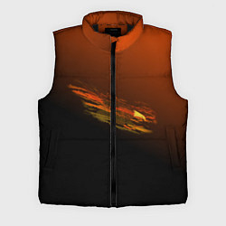 Мужской жилет Орел в облаках - градиент, цвет: 3D-черный