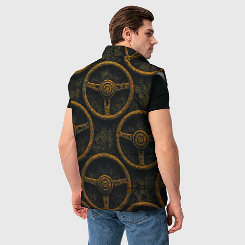 Мужской жилет Рули и ржавчина / 3D-Светло-серый – фото 4