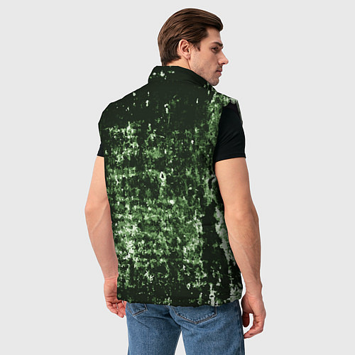 Мужской жилет Армия на защитном цвете / 3D-Черный – фото 4