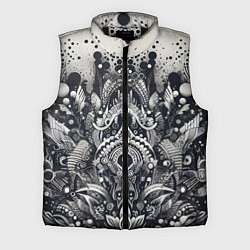 Мужской жилет Abstract pattern - graffiti, цвет: 3D-черный
