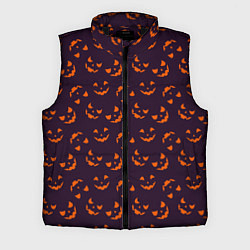 Мужской жилет Страшно веселый Halloween - паттерн