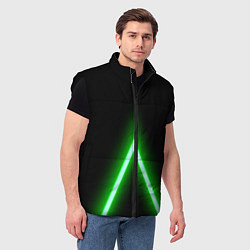 Мужской жилет Color neon green, цвет: 3D-черный — фото 2