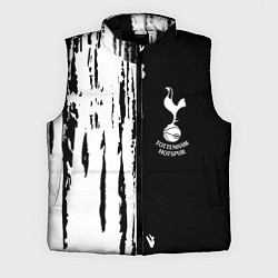 Мужской жилет Tottenham Hotspur белые краски, цвет: 3D-черный