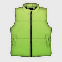 Мужской жилет Color lime green, цвет: 3D-черный