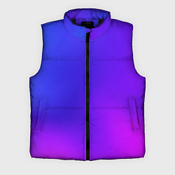 Мужской жилет Color multicolored gradient, цвет: 3D-черный