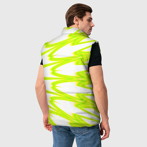 Мужской жилет Color neon green / 3D-Черный – фото 4