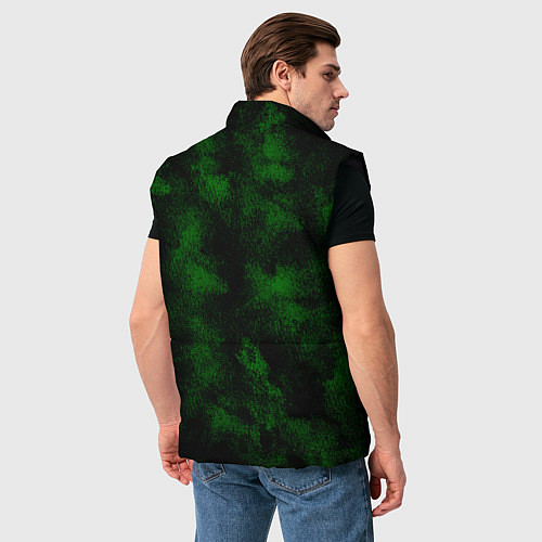 Мужской жилет BFMV: Roses Skull / 3D-Черный – фото 4