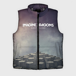 Мужской жилет Imagine Dragons: Night Visions, цвет: 3D-светло-серый