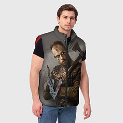 Мужской жилет Флоки, цвет: 3D-красный — фото 2