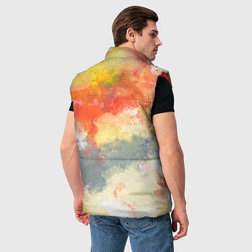 Мужской жилет The Beatles: Colour Spray / 3D-Красный – фото 4