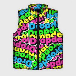 Мужской жилет Drop Dead: Acid Pattern, цвет: 3D-красный