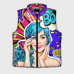 Мужской жилет Pop art, цвет: 3D-светло-серый