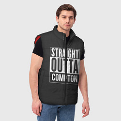 Мужской жилет Straight Outta Compton, цвет: 3D-красный — фото 2