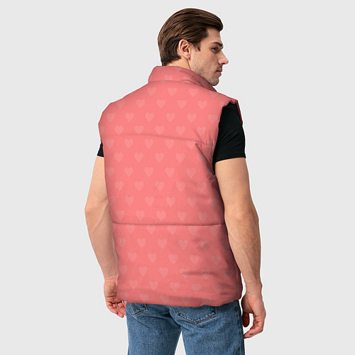 Мужской жилет Влюбленные пингвины / 3D-Черный – фото 4