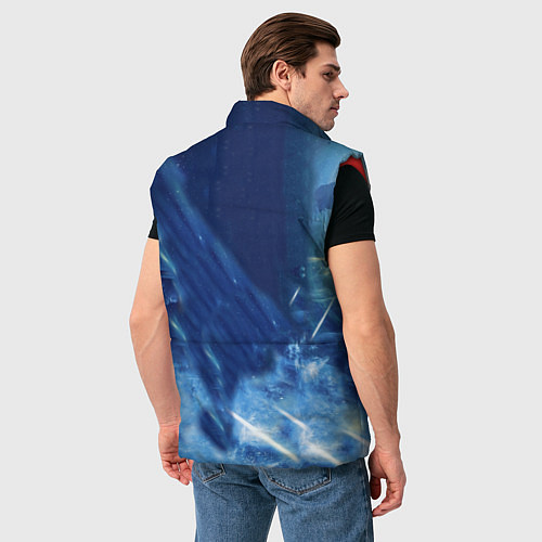 Мужской жилет 11th Doctor Who / 3D-Красный – фото 4