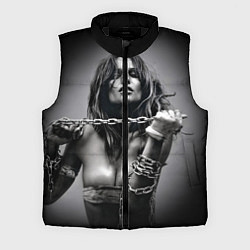 Мужской жилет Девушка с цепью