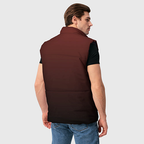 Мужской жилет Его величество Миша / 3D-Черный – фото 4