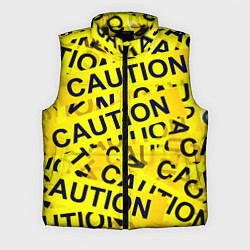 Мужской жилет Caution, цвет: 3D-черный