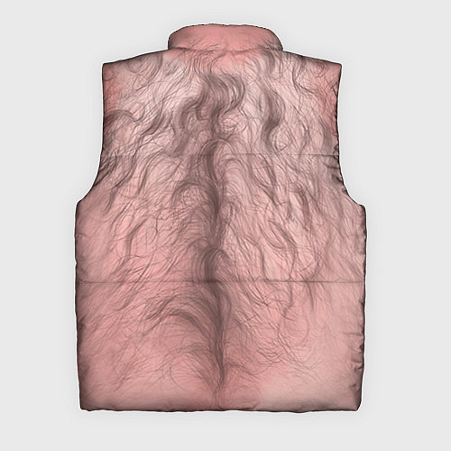 Мужской жилет Загорелый торс / 3D-Светло-серый – фото 2