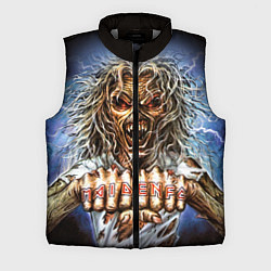Мужской жилет Iron Maiden: Maidenfc, цвет: 3D-светло-серый