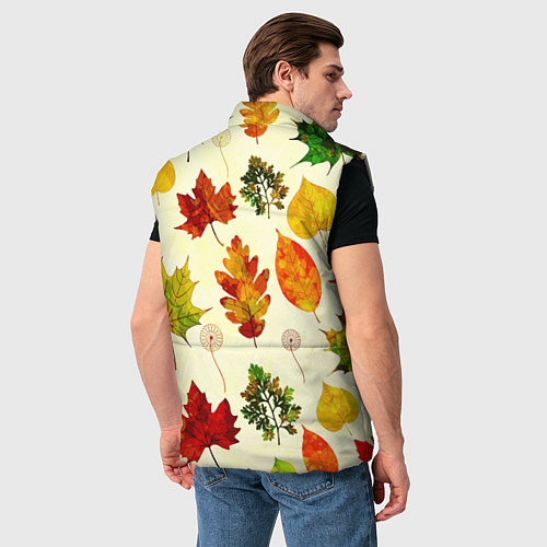 Мужской жилет Осень / 3D-Черный – фото 4