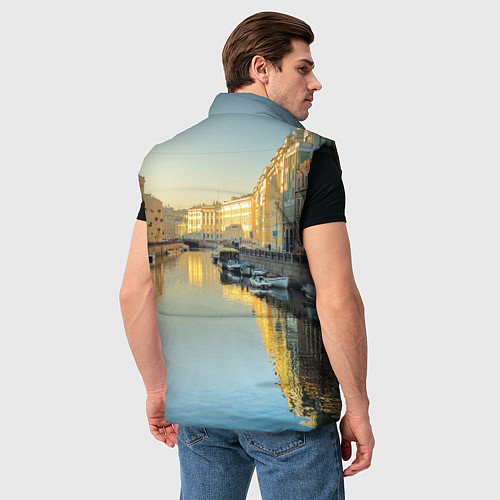 Мужской жилет Питер / 3D-Черный – фото 4