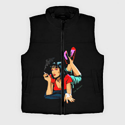 Мужской жилет Pulp Fiction: Mia Wallace, цвет: 3D-черный
