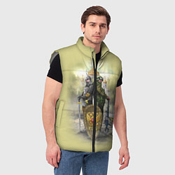 Мужской жилет Имперская русь, цвет: 3D-светло-серый — фото 2
