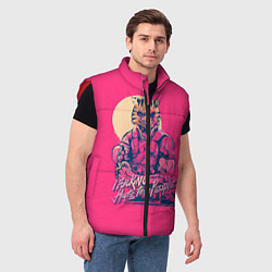 Мужской жилет If juking hate these people, цвет: 3D-красный — фото 2