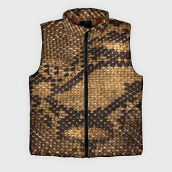 Мужской жилет Змеиная кожа, цвет: 3D-красный