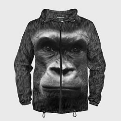 Ветровка с капюшоном мужская Взгляд, цвет: 3D-черный